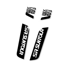 SR Suntour XCR 32 V2 Replica Suspension Fork Stickers | Replacement Decals