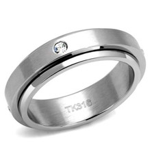 mens wedding ring band spinner