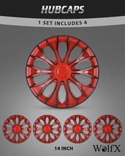14" Set of 4 Wheel Rim Covers