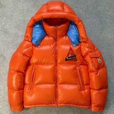 Moncler Wilson Orange Puffer Jacket Size 3 Large 100% Authentic