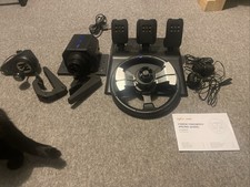PXN V99 Gaming Steering Wheel Gearstick and Pedals Black GREAT CONDITION