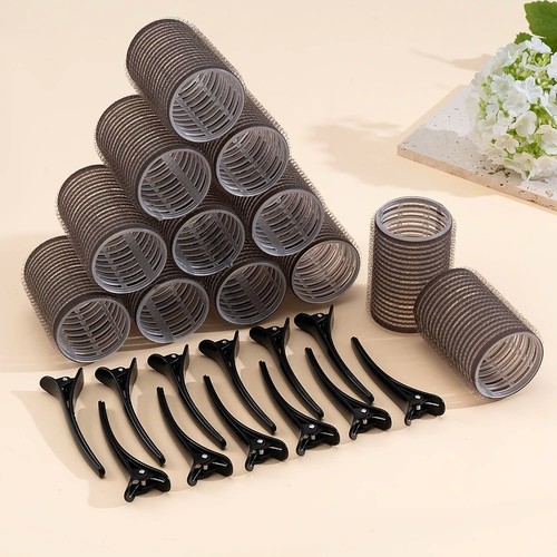 12x jumbo hair curlers rollers - jumbo,