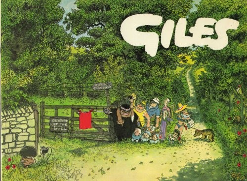 Giles 33rd series cartoon - giles,