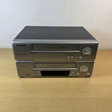 Orion D9601 Twin Tape Video Casette Recorder Player VCR VHS Working No Remote