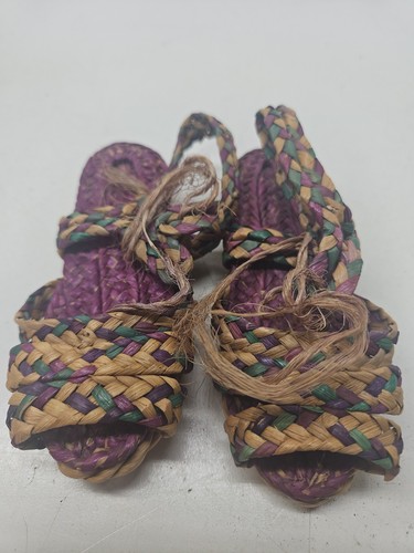 Vintage handmade raffia - handmade,