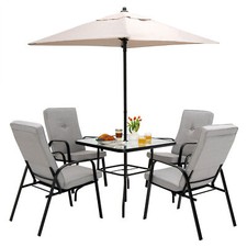 6 Pieces Patio Dining Set
