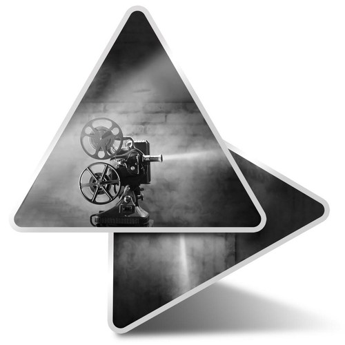 Triangle stickers 10cm - x,