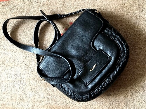 Kew black leather shoulder - ,