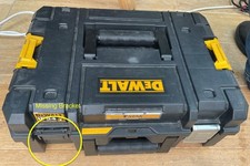 Dewalt DWST1 Power Tool TStak Suitcase Flat Top Storage Box (Missing Bracket)