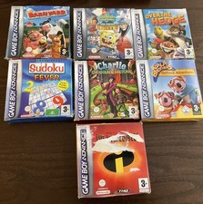 7 X Genuine Nintendo Game Boy Advance GBA Boxed Games Unused Lot Bundle 