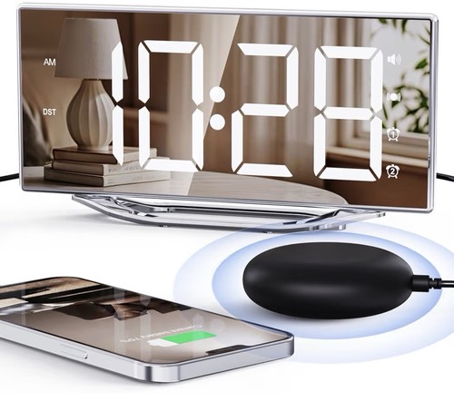 Loud alarm clock with bed - loud,