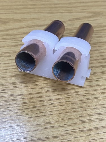 15mm talon hinged double - 15mm, pipe