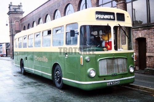 35mm slide crosville bristol - slide,