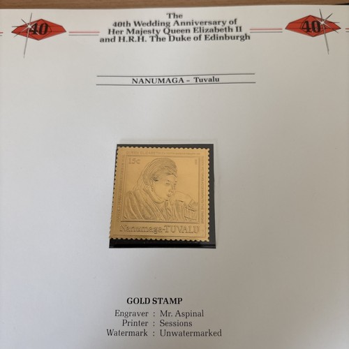 Gold postage stamp - postage,