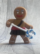 RARE 2010 McDonalds Shrek - Gingy - Happy Meal Action Figure Toy Gingerbread Man