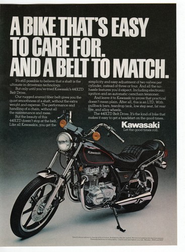 Vintage 1980 kawasaki - vintage,