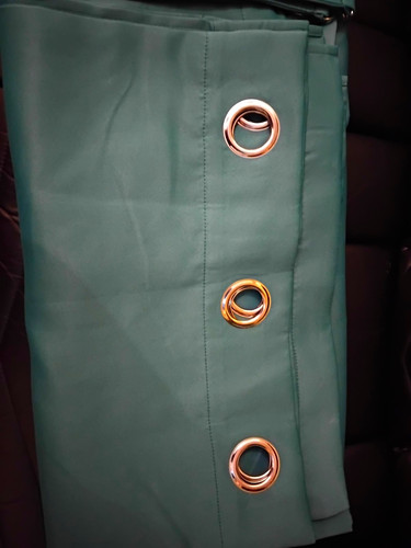 Nwot teal green solid - solid, eyelet