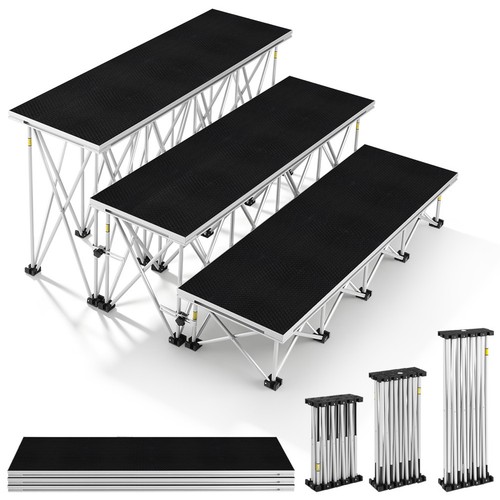 Folding stage stairs 1540 - stairs, lbs