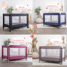 New Foldable Travel Cot AND Mattress Portable Baby GRACE, REDKITE MAMAS & PAPAS#