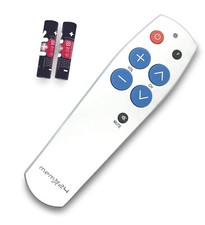 Memo24 Big Button TV Remote Control Replacement, Ideal for Elderly and Seniors,