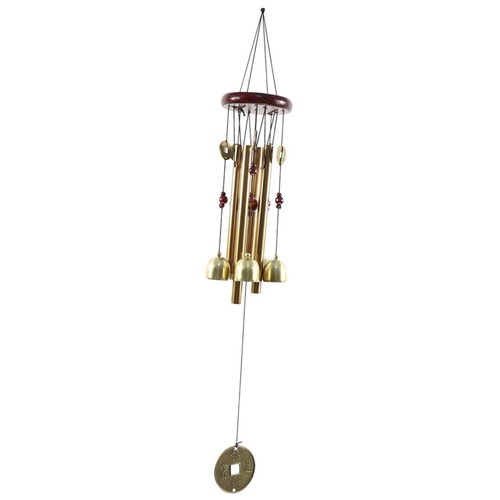 Large windchimes loud - loud, wind