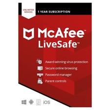 McAfee LiveSafe 2026 Antivirus
