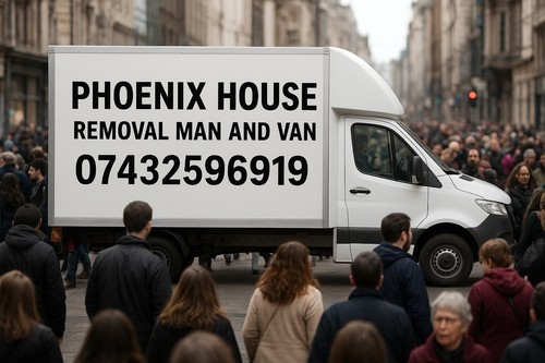Man and van hire - man,