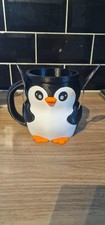 penguin icecream tub and spoon