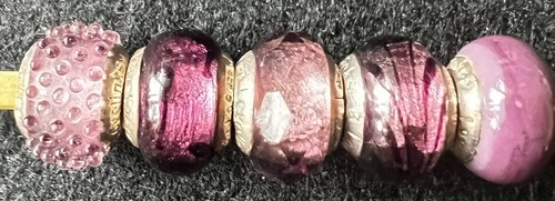 Lovelinks silver core purple - 5,