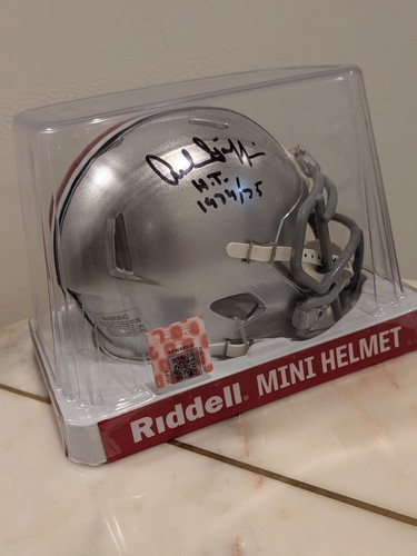 Archie griffin signed osu mini - archie,
