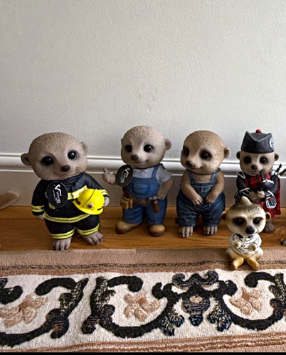 Meerkat figurine set 5 - meerkat, of