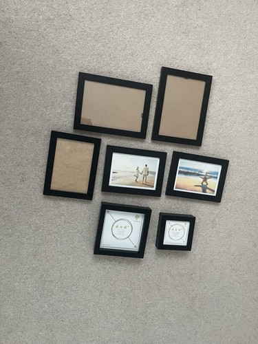 Bundle black photo frames - of,