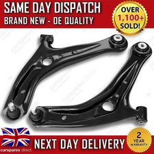 FORD FIESTA MK7 2008-2017 FRONT LOWER SUSPENSION WISHBONES CONTROL ARMS PAIR X2