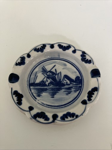 Vintage delft style blue and - vintage,