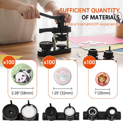 Diy button maker - button,