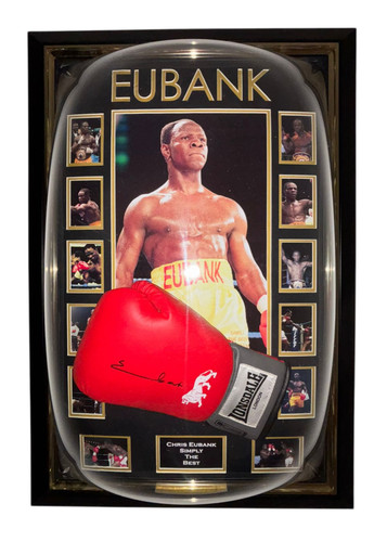 Chris eubank signed boxing - chris,