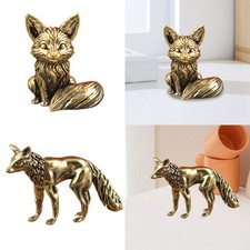 Mini Fox Statue Tea Pet Fox