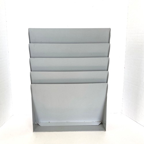 Vintage metal file organizer - vintage, 4