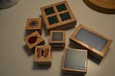 Bundle of Wooden/Rubber Ink