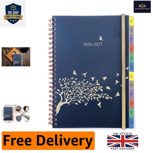 Spacious academic diary - a5,