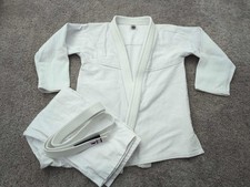 Keiko Raca Kimono Set Mens 2 White Brazilian Jiu-Jitsu Martial Arts Uniform