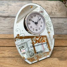 50th Anniversary Mirror Clock