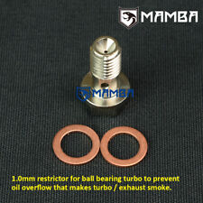 Turbo Oil Feed Banjo Bolt IHI RHF5HB VF22 VF23 VF34 VF36 VF42 VF53 Prevent Smoke