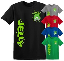 Crazy Jelly Merch T Shirt Funny Youtuber Birthday Gift Tee Top Kids Boys 