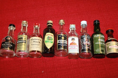 Lot 70 s mini glass - -70's,