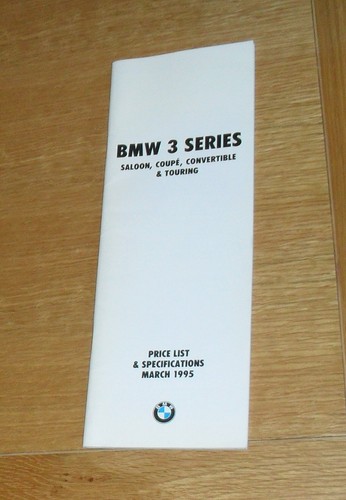 Bmw series e36 price guide - e36,