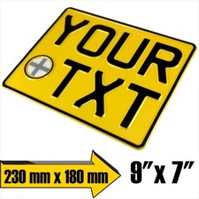 Show Pressed Number Plates