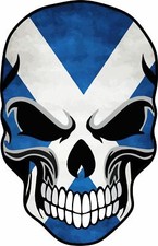 Scottish Flag Skull Vinyl