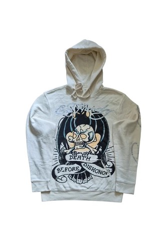 Hardy hoodie cream size - ed, m