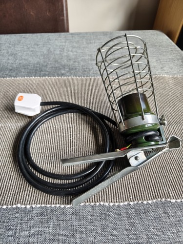 Vintage gripper hand lamp - vintage,